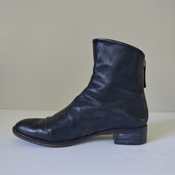 Coclico Leather Ankle Boots Size 38.5 Black - Picture 9 of 16